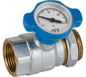 VALVULA TERMOMETRO PARA COLECTOR AGUA FRIA